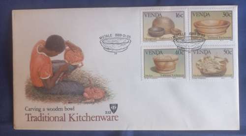 First day envelope - Traditional kitchenware Venda