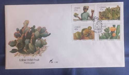 First day envelope: Edible wild fruit prickly pear