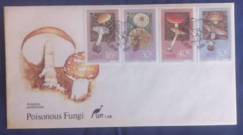First day envelope: Poisonous fungi Ciskei