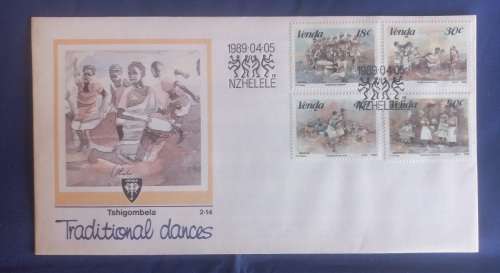 First day envelope: Traditional dances Venda