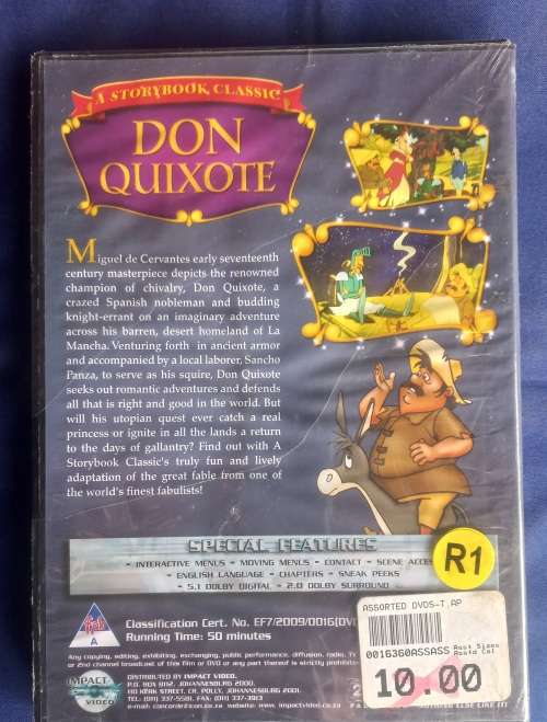 Don Quixote dvd *sealed*