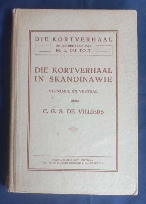 Die kortverhaal in Skandinawie versamel en vertaal deur CGS de Villiers