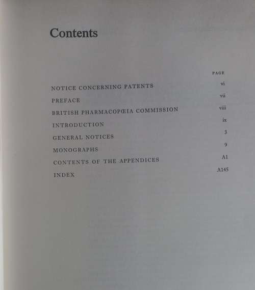 British pharmacopoeia 1973