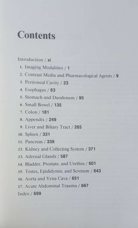 Radiology of the acute abdomen