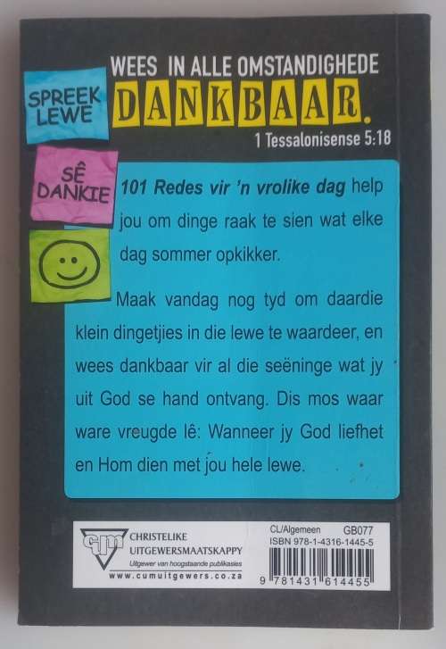 101 Redes vir `n vrolike dag