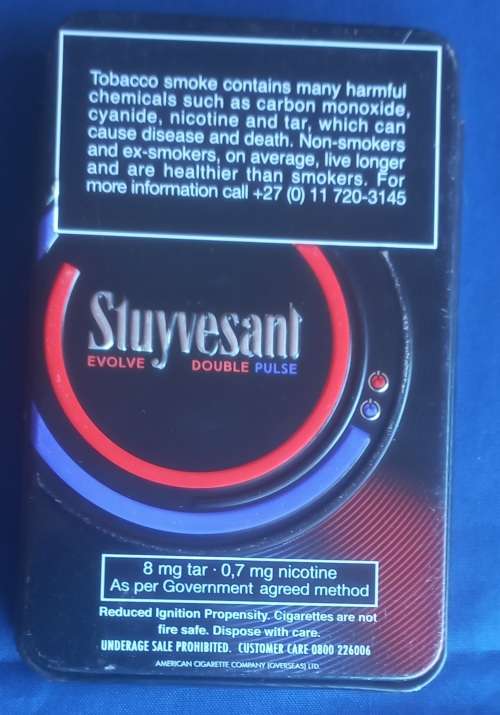Stuyvesant tin