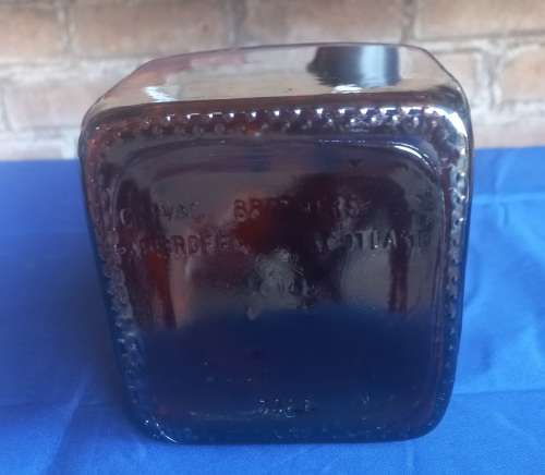 Vintage Chivas Brothers Aberdeen Scotland liquor bottle