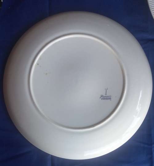 Vintage Pioneer Porcelain plate