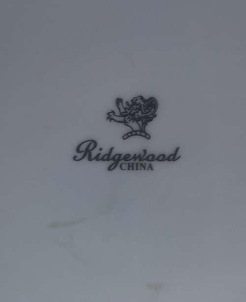 Ridgewood china plate
