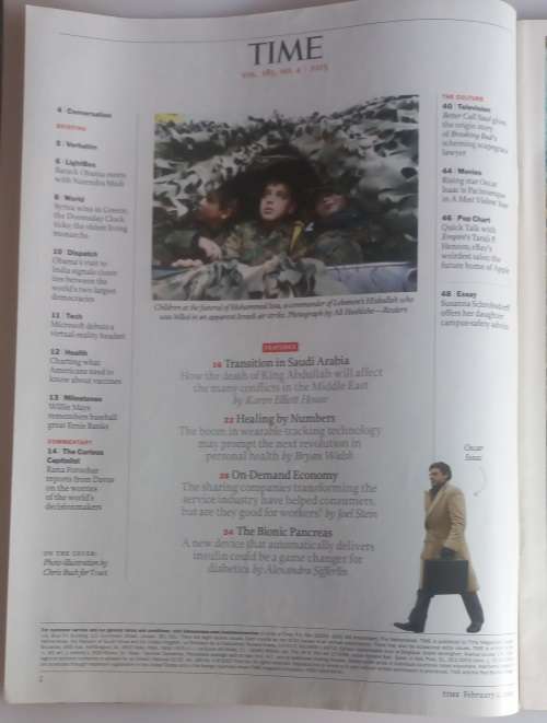 Time magazine - February 9, 2015
