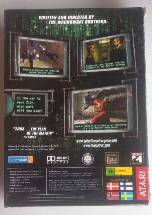 Enter the matrix PC