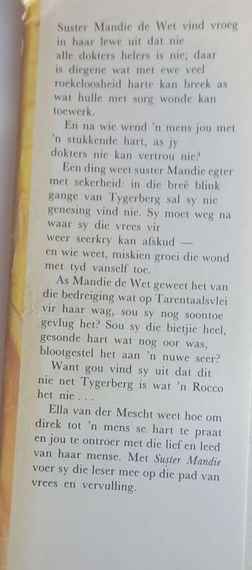 Suster Mandie deur Ella van der Mescht