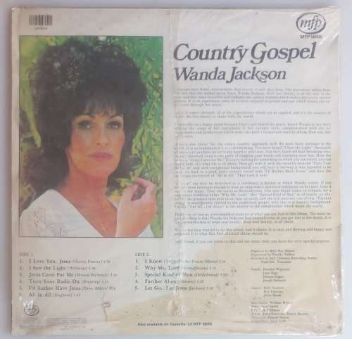 Wanda Jackson - Country gospel LP