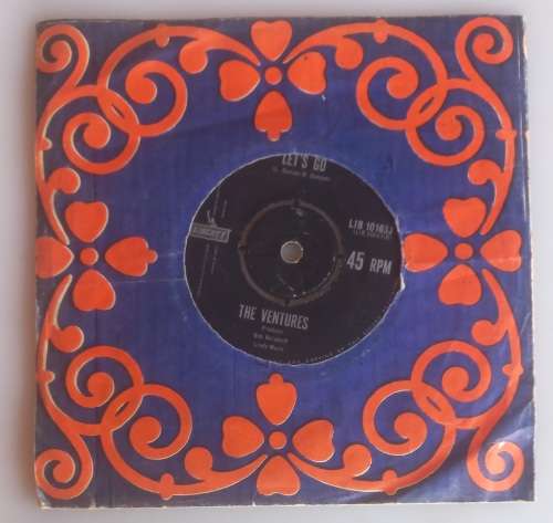 The Ventures - Let`s go/Walk don`t run `64 seven single