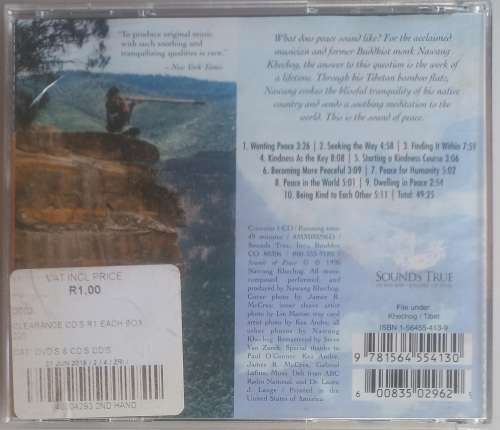 Nawang Khechog - Sounds of peace cd