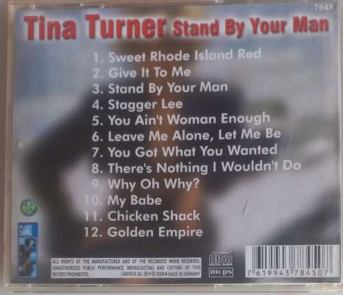 Tina Turner - Stand by your man cd