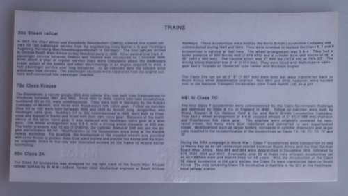 First day envelope: Trains
