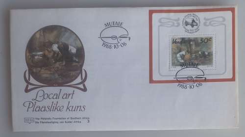 First day envelope - Local art