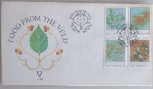 First day envelope - Food from the veld (FDC)