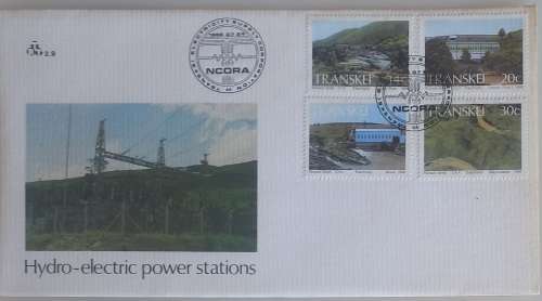 First day envelope - Hydro-electric power stations (FDC)