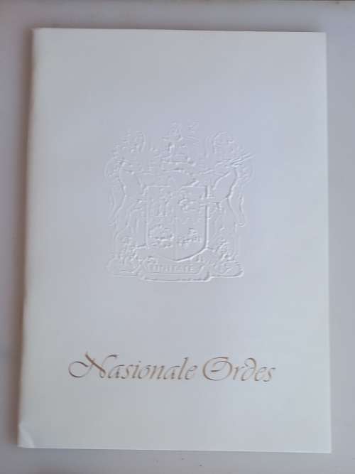 The National Orders of South Africa FDC