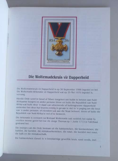 The National Orders of South Africa FDC