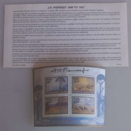 JH Pierneef FDC