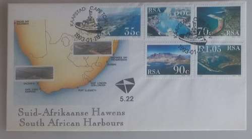 South African Harbours FDC