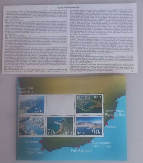 South African Harbours FDC