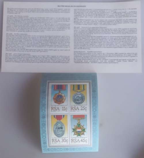 Military decorations/medals FDC