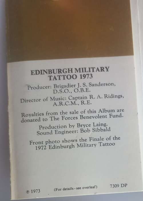 Edinburgh military tattoo 1973 tape