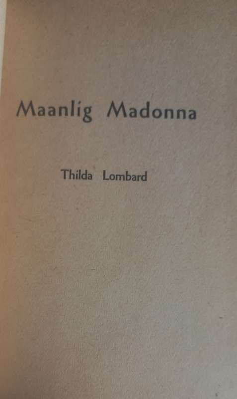Maanlig Madonna deur Thilda Lombard