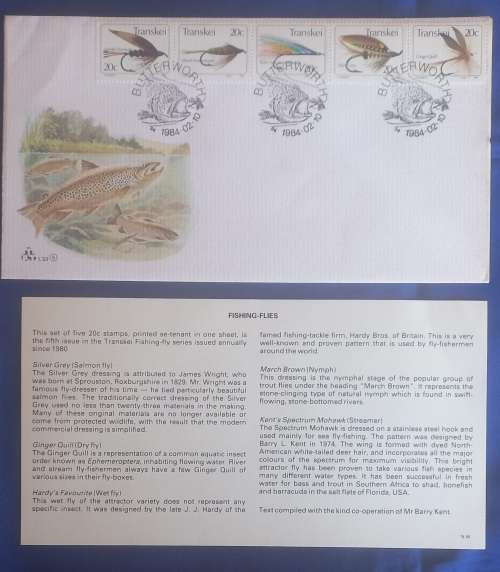 Fishing-flies FDC