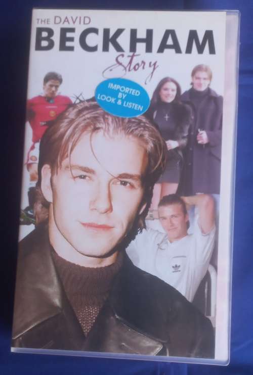 The David Beckham story VHS