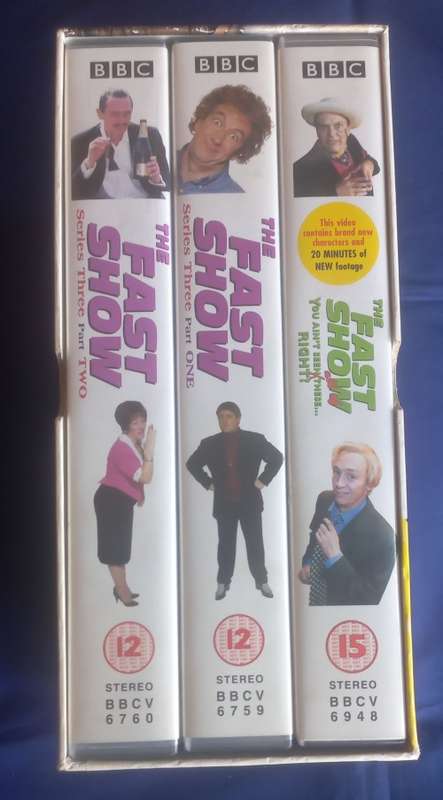 The fast show box set VHS