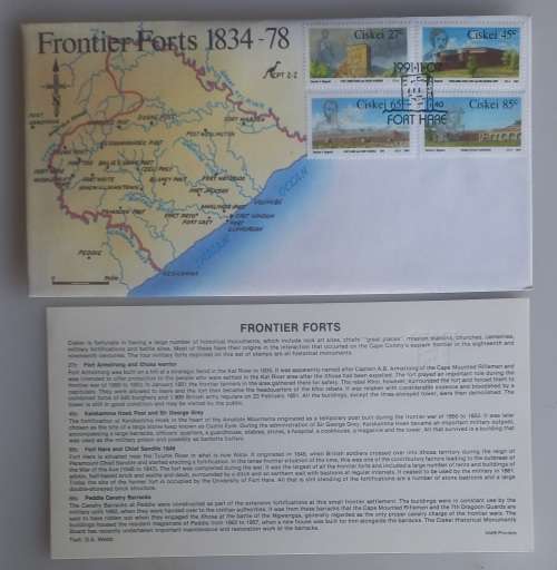 Frontier Forts FDC