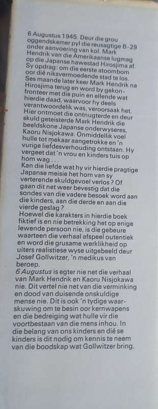 6 Augustus deur Joseph Gollwitzer