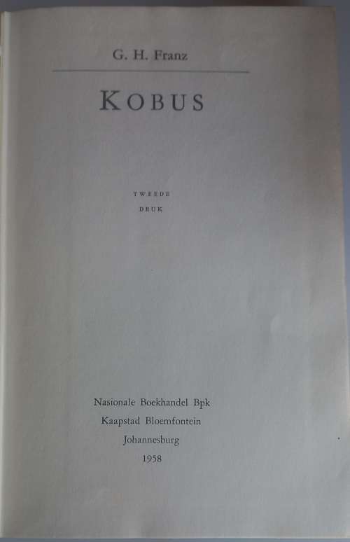Kobus deur GH Franz
