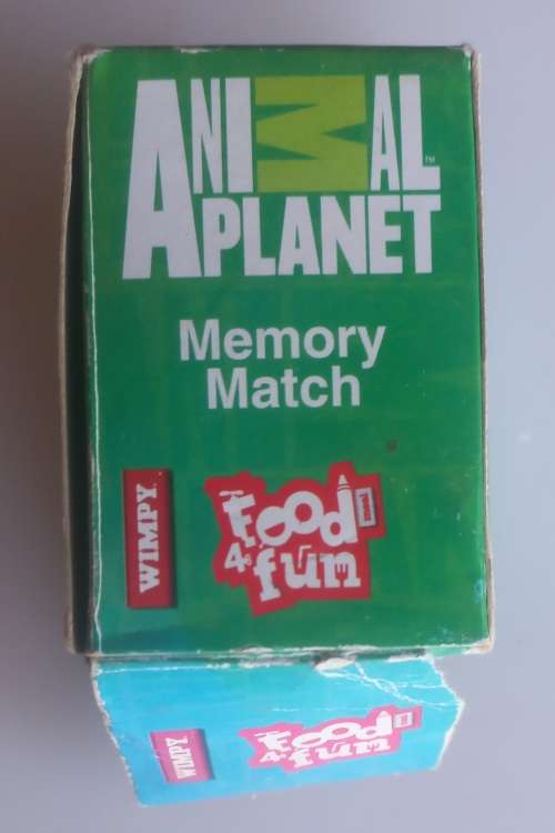 Wimpy food 4 fun animal planet cards