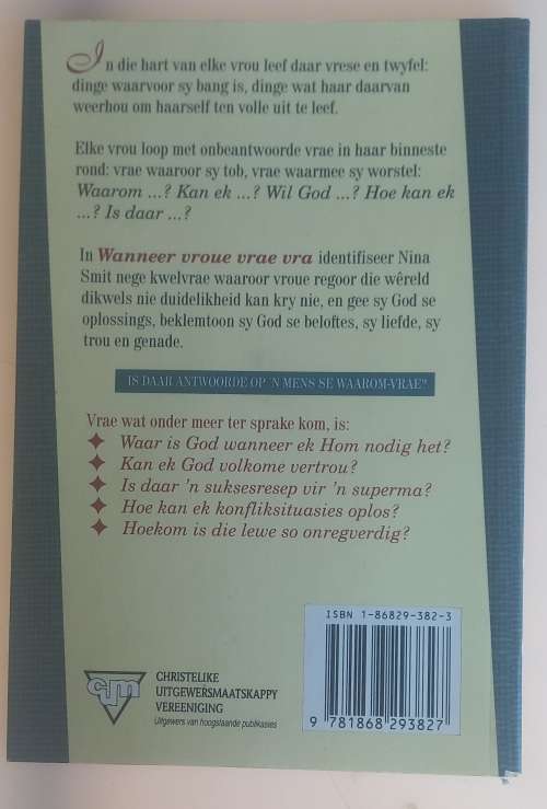Wanneer vroue vrae vra deur Nina Smit