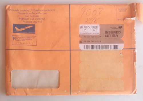 Etosha game reserve FDC plus original invoice