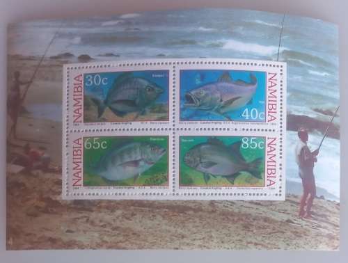 Namibia coastal angling mini sheet