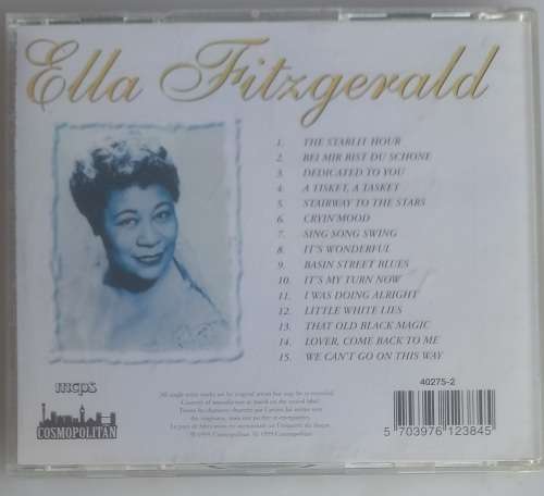 Ella Fitzgerald volume 2 (cd)
