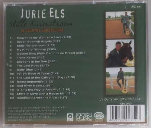 Jurie Els - Stille rivierstroom cd