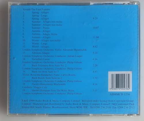 Vivaldi/Baroque and other favourites cd
