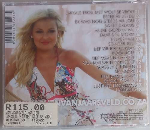 Karlien van Jaarsveld - Jakkals trou met wolf se vrou cd