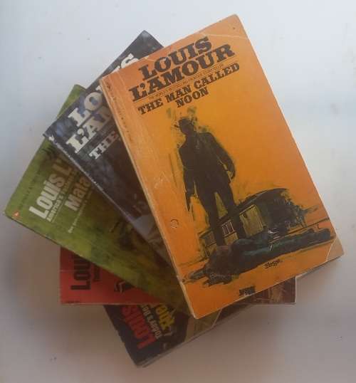 5 x Louis L`Amour books