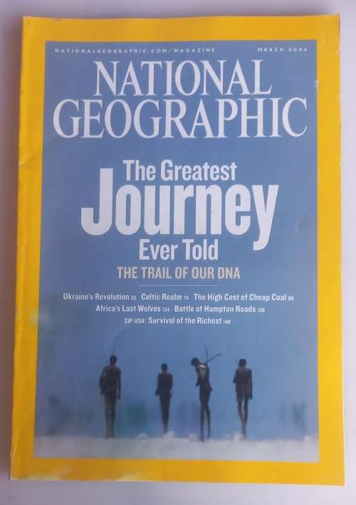 National geographic March 2006