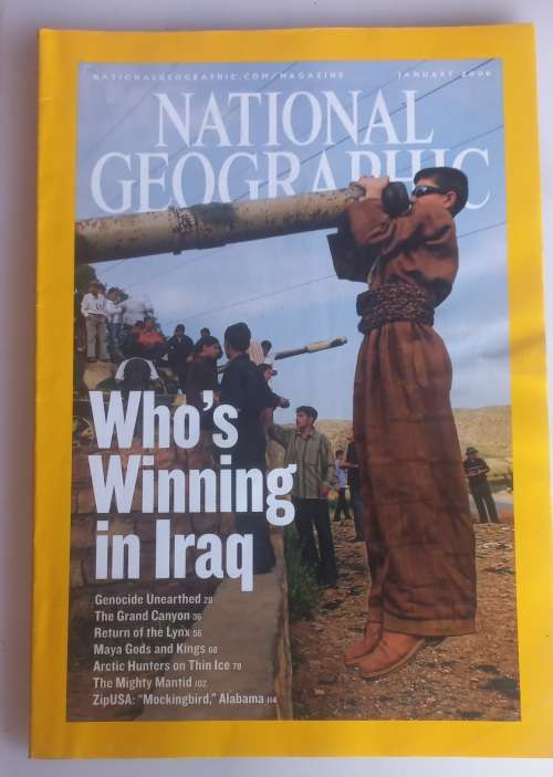 National geographic January 2006