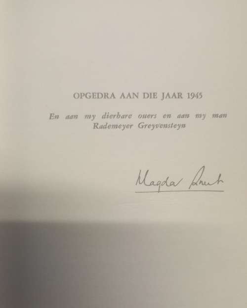 Die verlate uur deur Magda Smit (geteken)